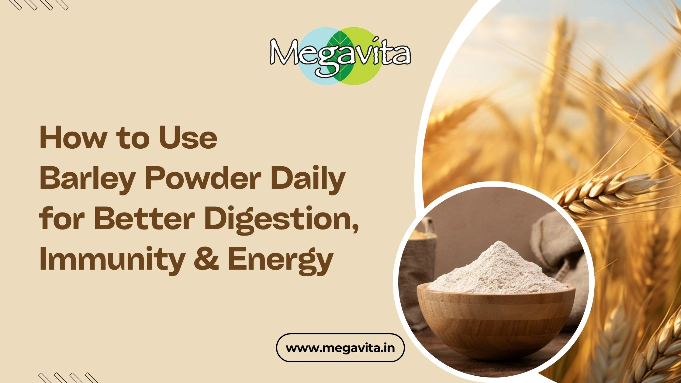 How to use barley powder daily for better digestion and immunity