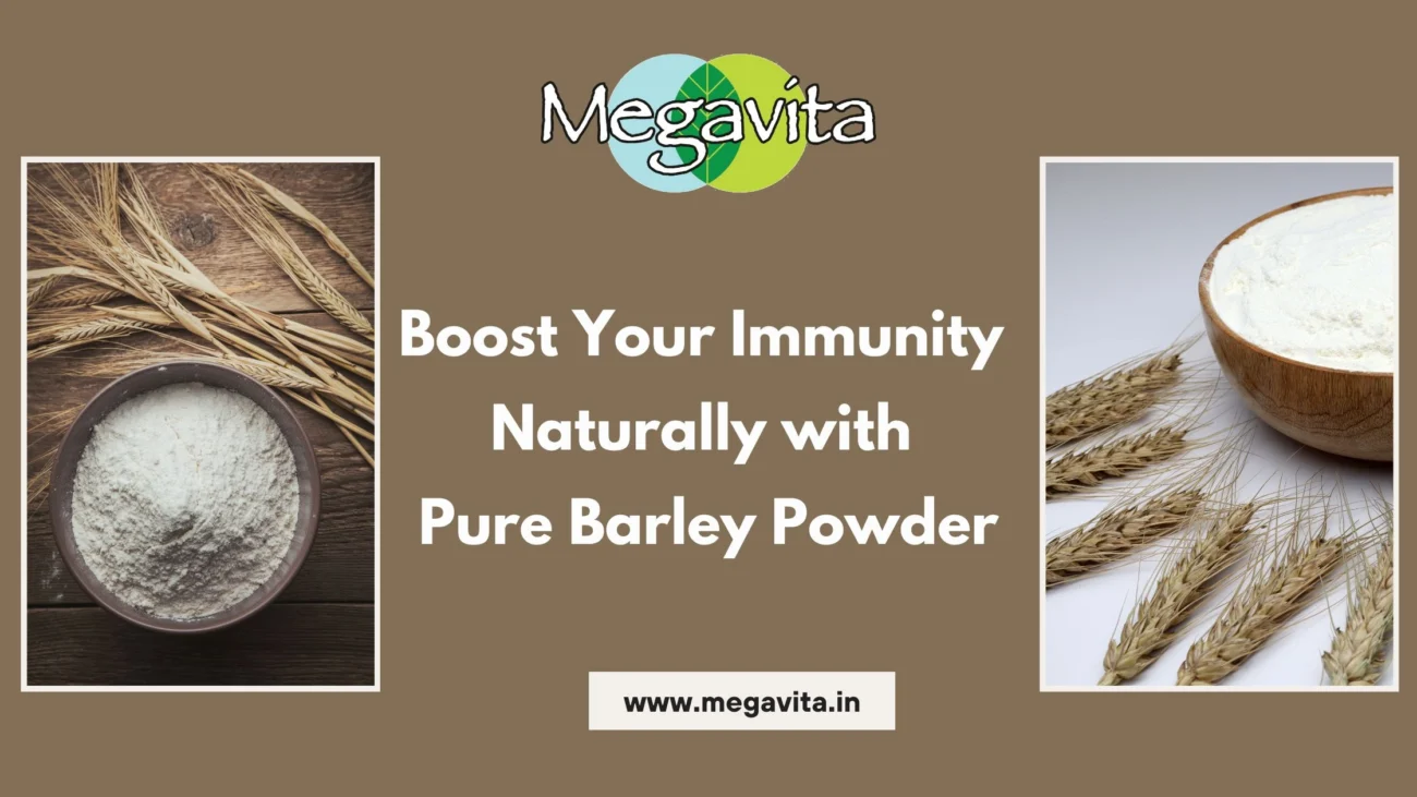 Boost your immunity naturally with pure barley powder