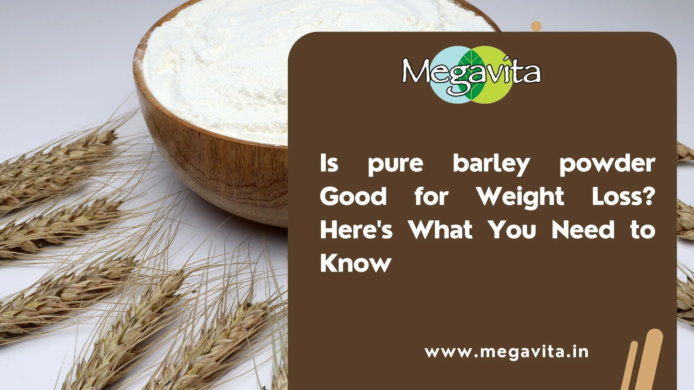 Is pure barley powder good for weight Loss?