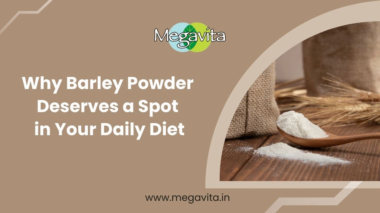 Why barley powder deserves a spot in your daily diet