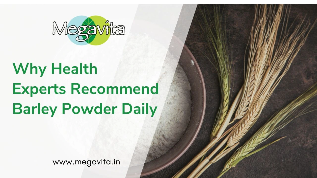 Why health experts recommend barley powder daily