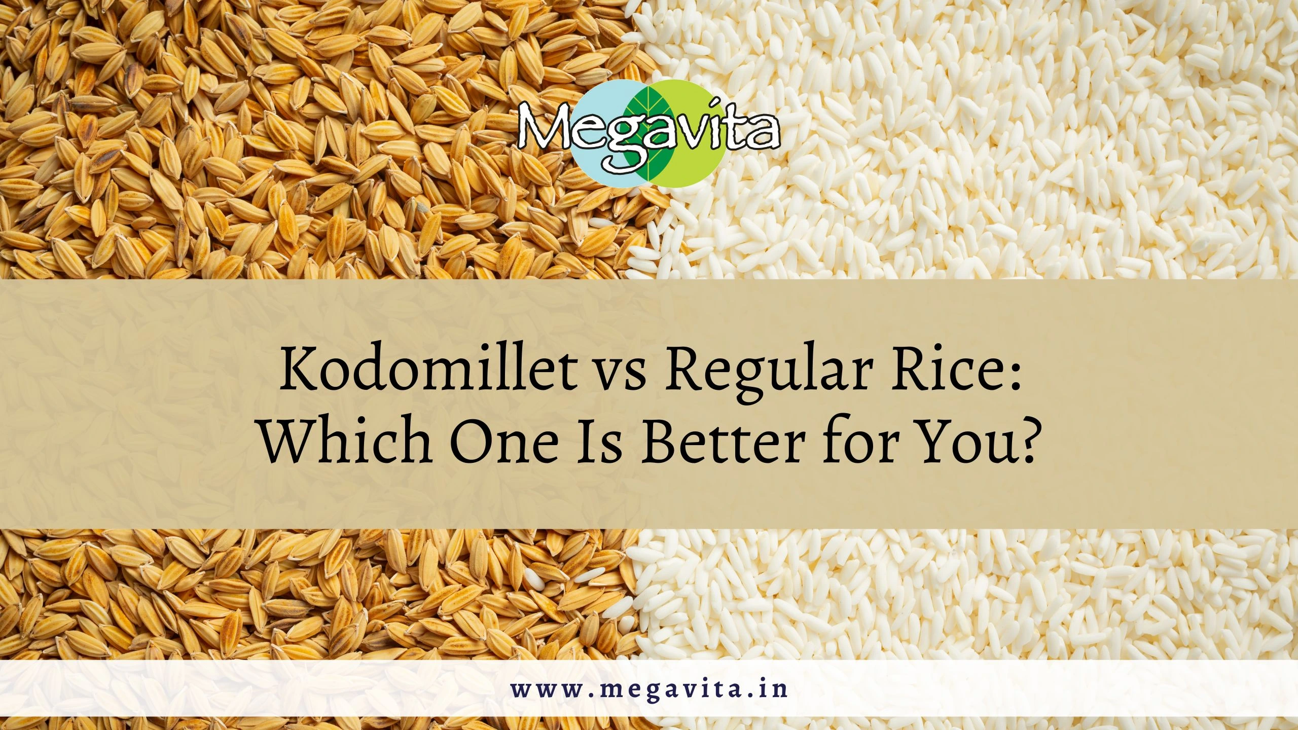 Kodomillet vs regular rice: which one is better for you?