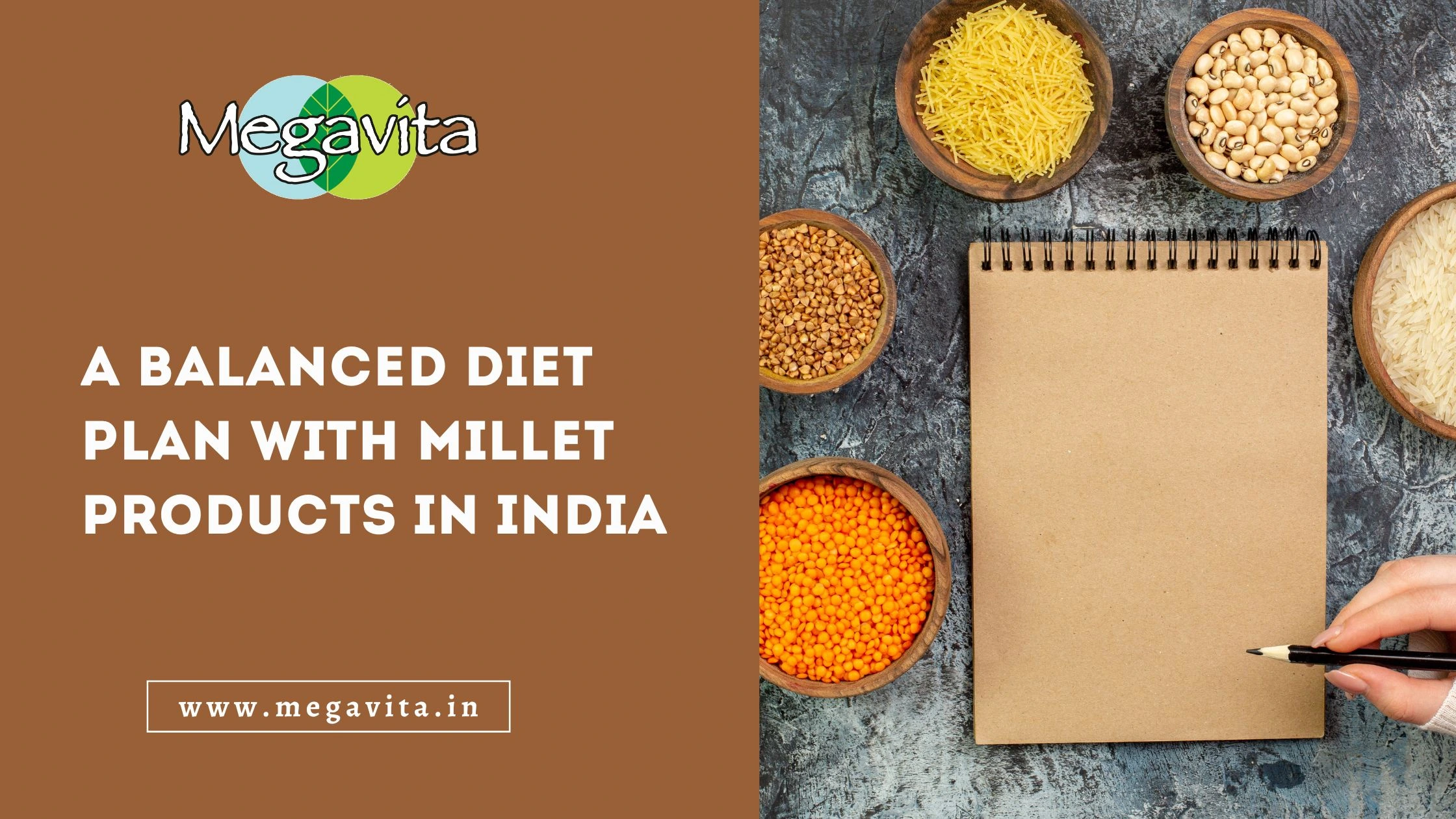 A balanced diet plan with millet products in india