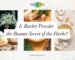 Is Barley Powder the Beauty Secret of the Herbs?