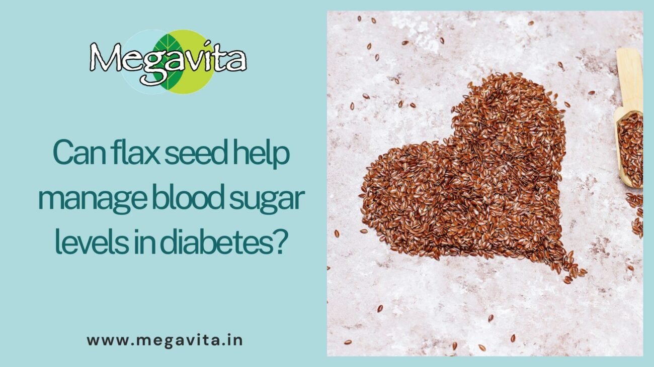 Can flax seed help manage blood sugar levels in diabetes?